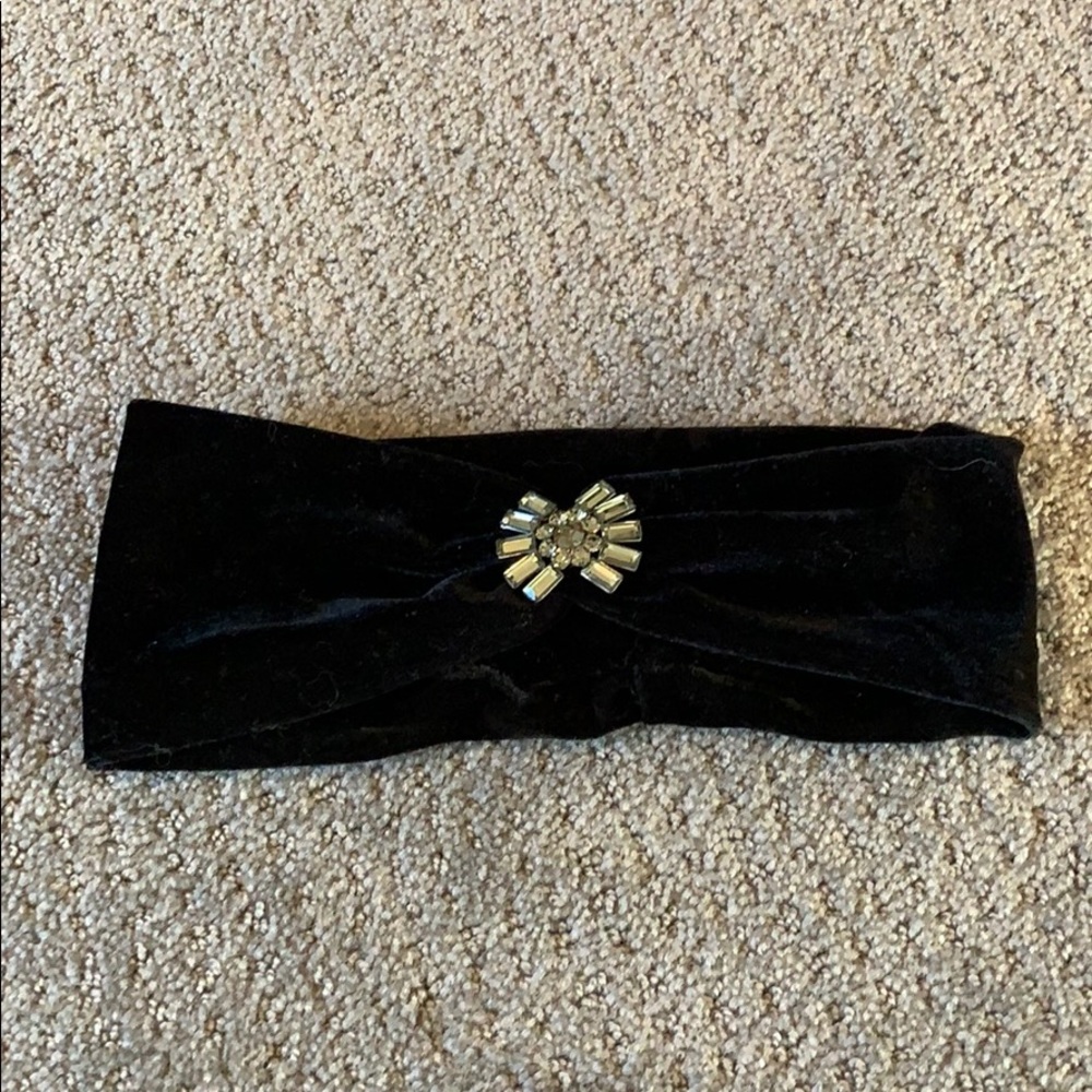 Anthro velvet headband/wrap